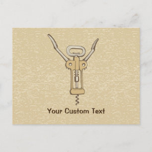 Corkscrew Postcard