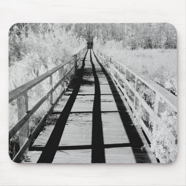 Corkscrew Swamp Sanctuary boardwalk, Florida, Mouse Mat (Front)