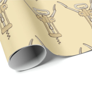 Corkscrew Wrapping Paper