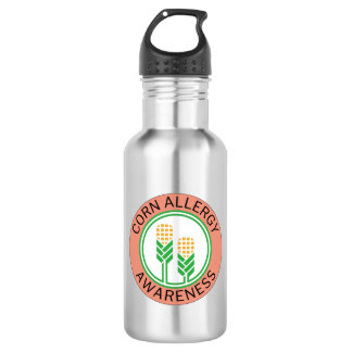 Corn Allergy Awareness Logo 532 Ml Water Bottle
