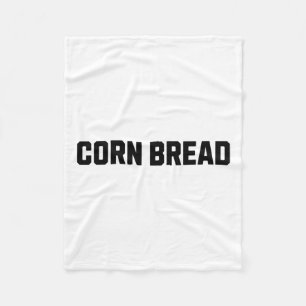 Corn Bread Funny Costume Halloween  Fleece Blanket