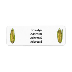 Corn cartoon illustration