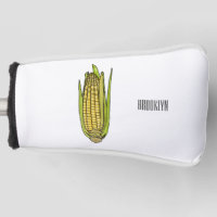 Corn cartoon illustration