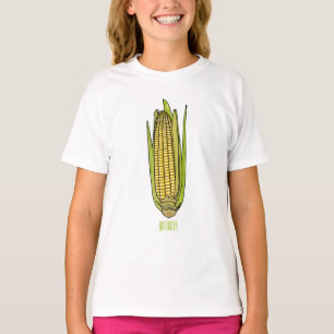 Corn cartoon illustration T-Shirt