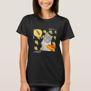 Corn Cat  Corn Dog Cat Humour  Wait  what T-Shirt