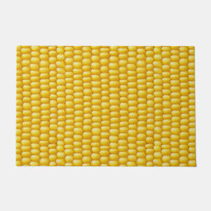 Corn Cob Background Doormat