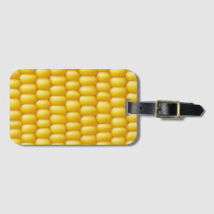 Corn Cob Background Luggage Tag