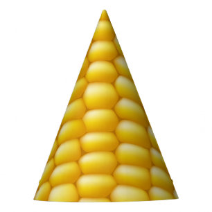 Corn Cob Background Party Hat