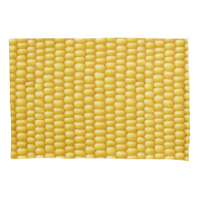 Corn Cob Background Pillowcase (Front)