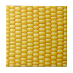 Corn Cob Background Tile