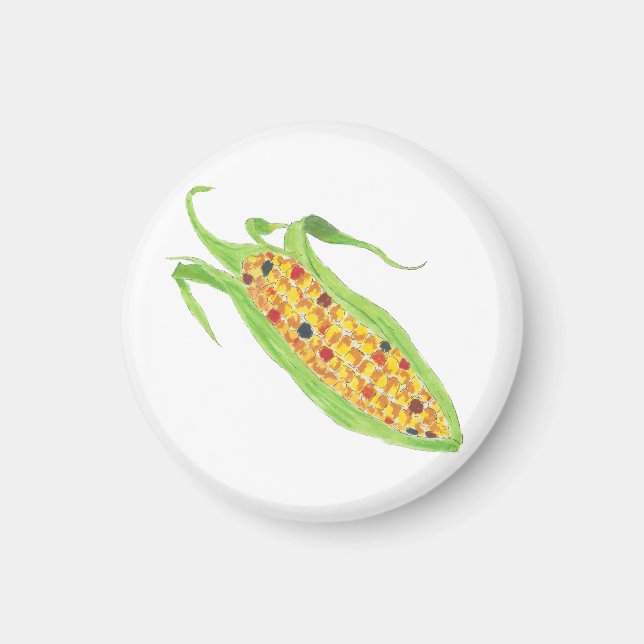 Corn Cob Magnet for your Fridge (Front)