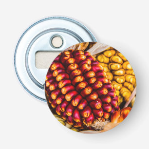 Corn cobs bottle opener