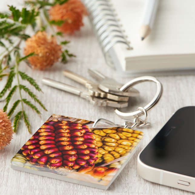 Corn cobs key ring (Front Right)