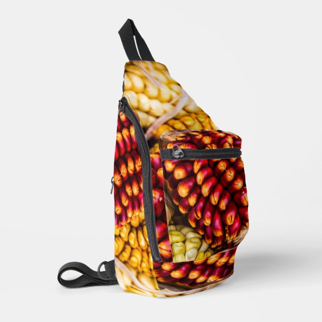 Corn cobs sling bag (Left Corner)