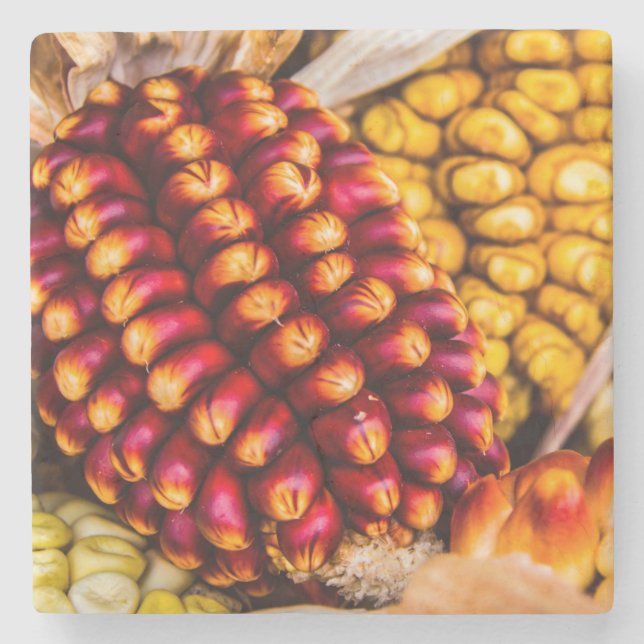 Corn cobs stone coaster (Front)