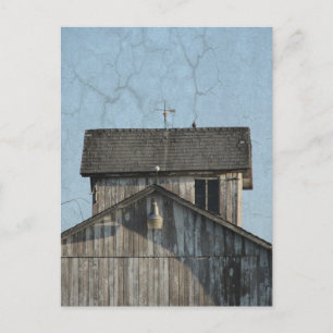 Corn Crib Postcard