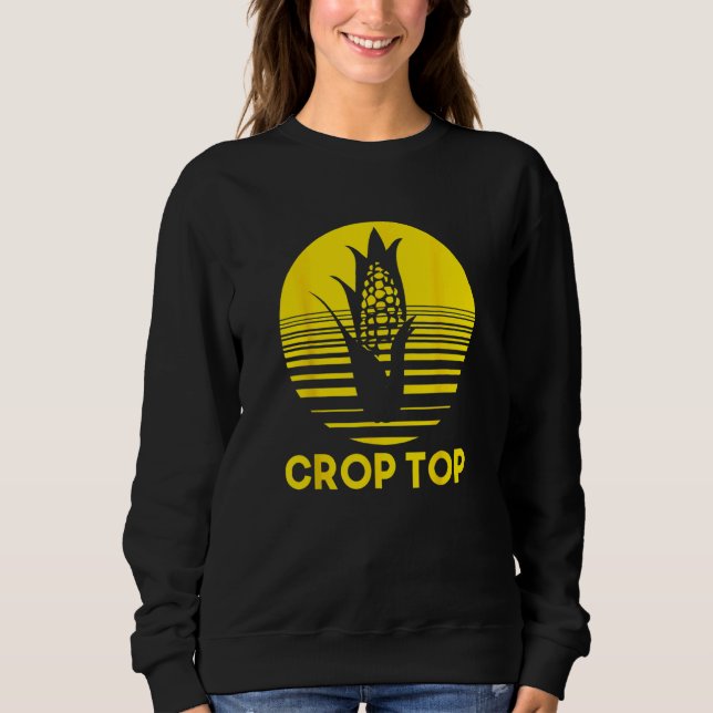Corn Crop Top  Farmer Farming Corn (Front)