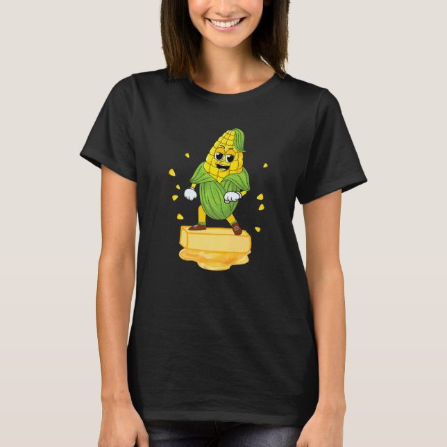 Corn Dancing For Students and Teachers T-Shirt (Front)