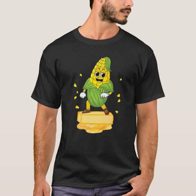 Corn Dancing For Students and Teachers T-Shirt (Front)