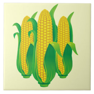 Corn Decorative Kitchen Tile