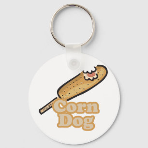 corn dog key ring