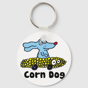 corn dog keychain