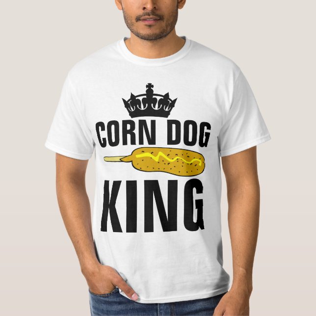 CORN DOG KING DAD T-shirts (Front)