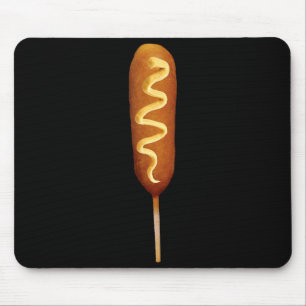 Corn Dog Lover Halloween Costume Mouse Mat