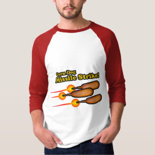 Corn Dog Missile Strike T-Shirt