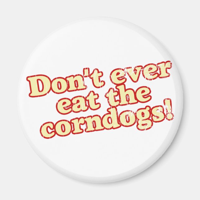 Corn Dogs Magnet (Front)