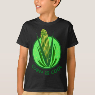 Corn Farm Maize Plant Grain Vegetable T-Shirt