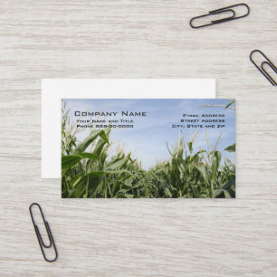 Corn Farmer Business Cards