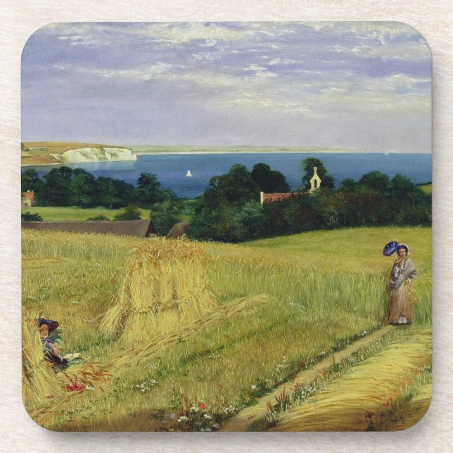 Corn Field in the Isle of Wight Coaster (Front)