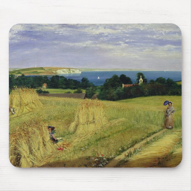 Corn Field in the Isle of Wight Mouse Mat (Front)