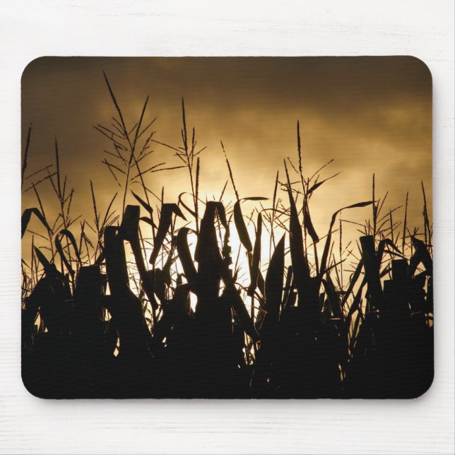 Corn field Silhouettes Mouse Mat (Front)