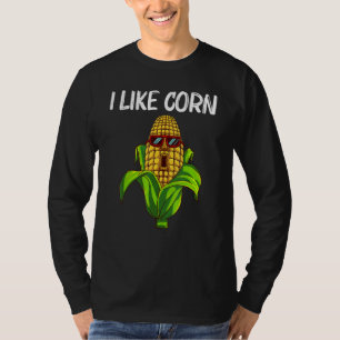 Corn For Men Women Farming Corn Cob Farmer Sweet C T-Shirt