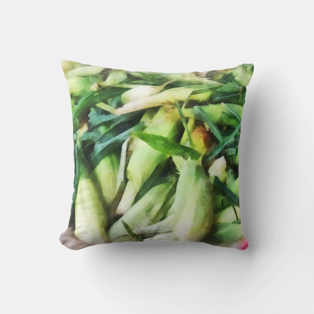 Corn For Sale Cushion (Front)