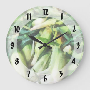 Corn For Sale Large Clock