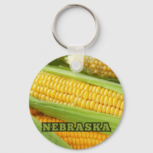 Corn from Nebraska Key Ring