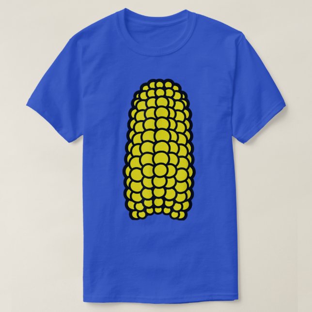 Corn Halloween Costume ForandFunny and Cute 281 T-Shirt (Design Front)