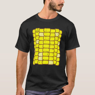 Corn Halloween Costume Funny Foodie Farmer Men Wom T-Shirt