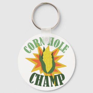 Corn Hole Champ Key Ring
