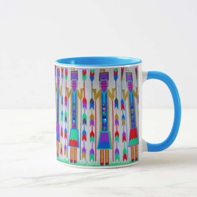 Corn Maiden Kachina Dolls Mug (Right)