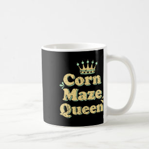 Corn Maze Queen Fall Autumn Halloween October Acti Coffee Mug