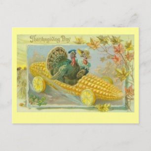 Corn Mobile Thanksgiving Day Card
