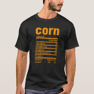 Corn Nutrition Thanksgiving Costume T-Shirt