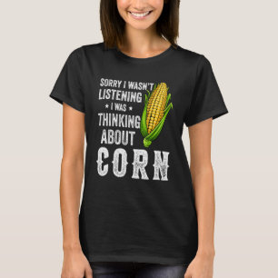 Corn On The Cob Costume Farmer  Corn T-Shirt