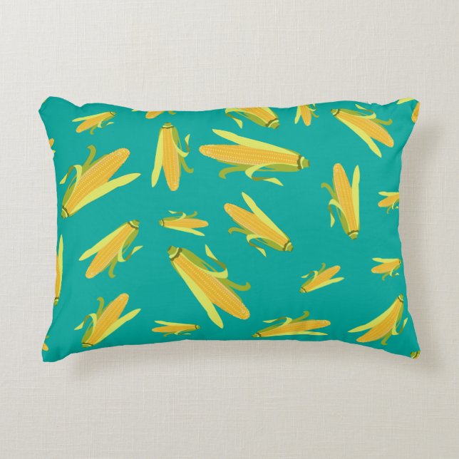 Corn On The Cob Pattern Decorative Cushion (Front)