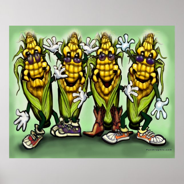 Corn Party Poster (Front)