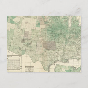 Corn per acre planted postcard